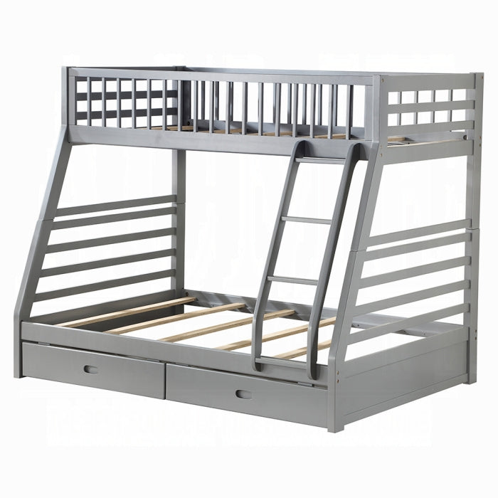 Jason Twin-Full Bunk Bed With Storage