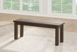 Nabirye Dark Oak Bench image