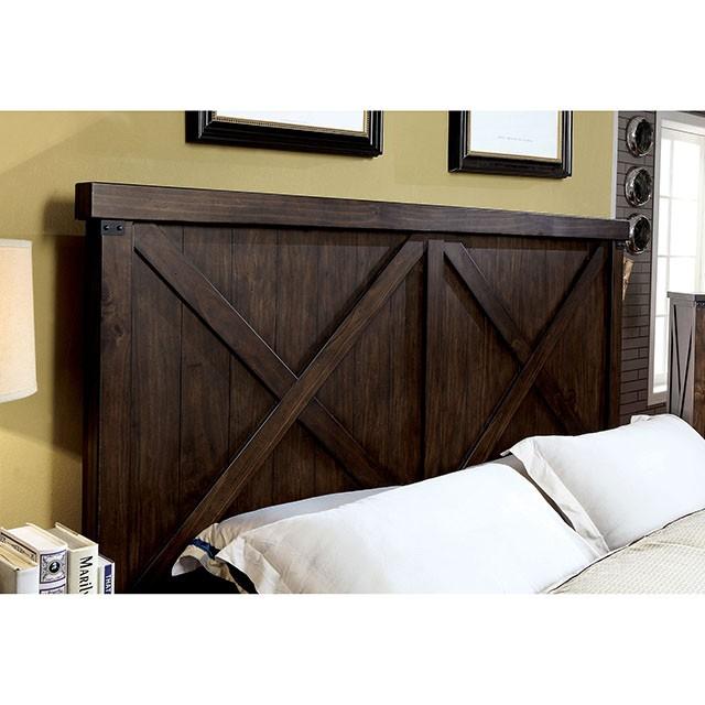 Bianca Cal.King & E.King Bed Brown
