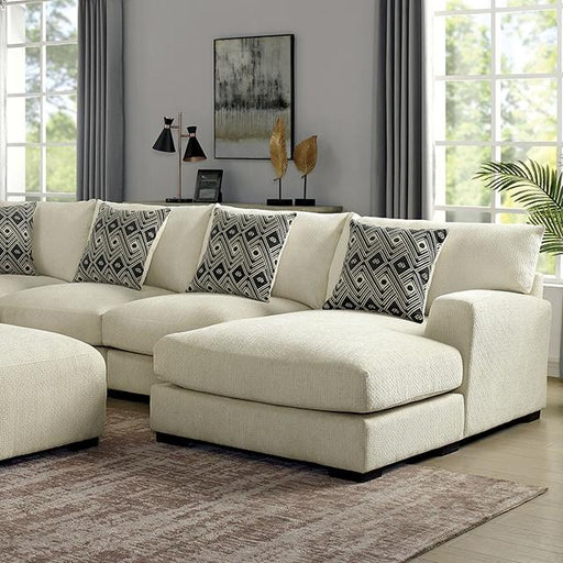 KAYLEE U-Shaped Sectional, Right Chaise image
