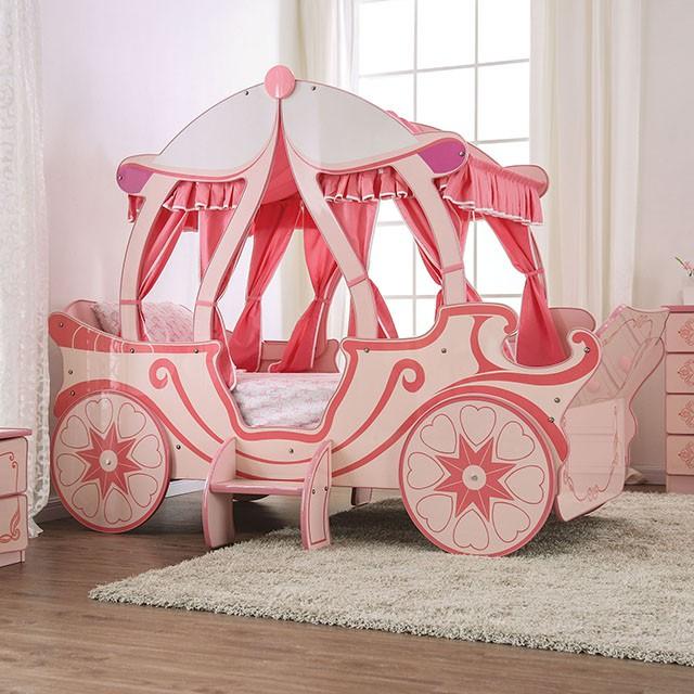 PUMPKIN CARRIAGE BED Twin Bed image