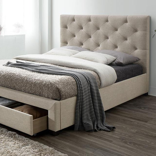 SYBELLA Cal.King Bed, Beige image