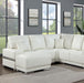 ALTHEA Sectional, White image