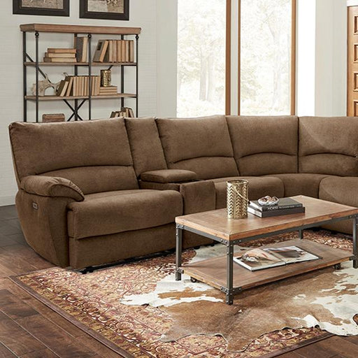 CERELIA Power Sectional, Brown image