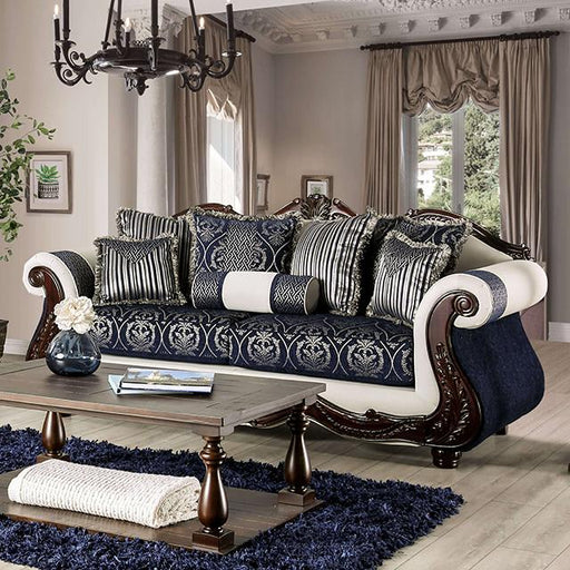 NAVARRE Sofa, Blue/White image