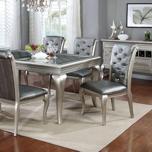Amina Champagne 66" Dining Table image