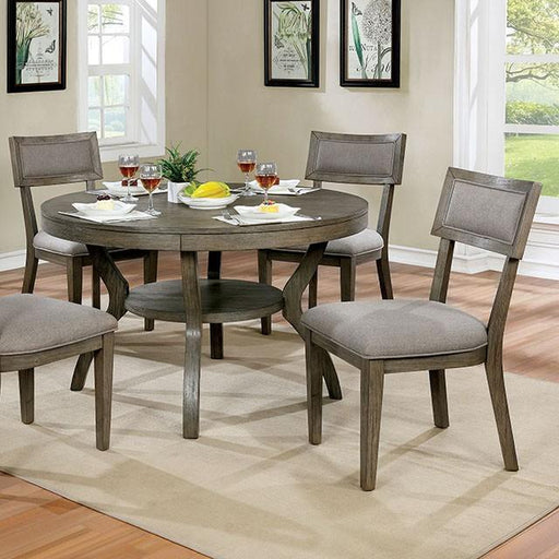 Leeds Gray Round Dining Table image