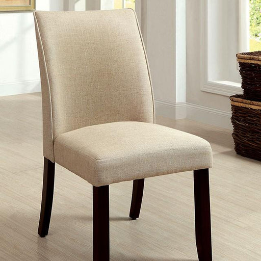 Cimma Espresso/Ivory Side Chair (2/CTN) image
