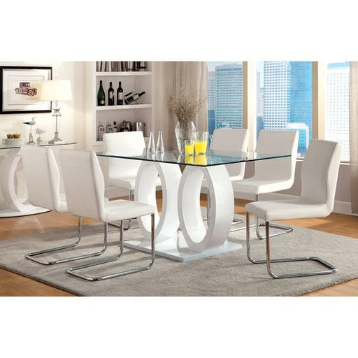 LODIA I White Dining Table image
