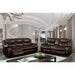 Pollux Brown Console Love Seat image