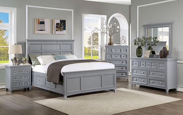 CASTLILE Dresser, Gray