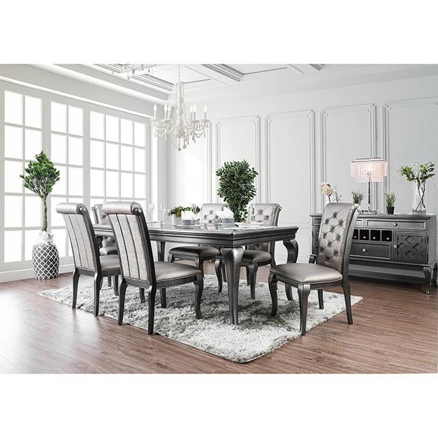 Amina Gray Dining Table