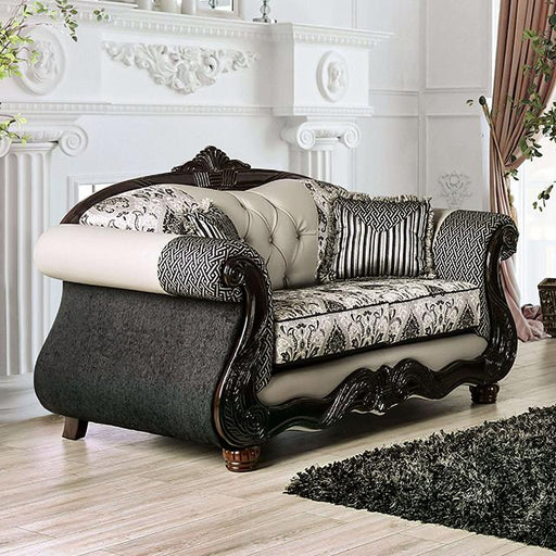 CRESPIGNANO Loveseat, Black/Gray image