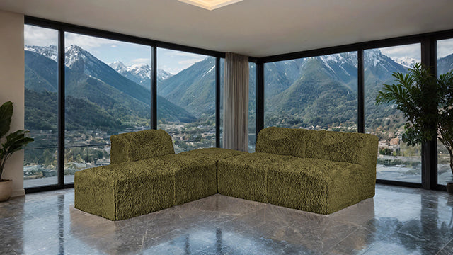 Nappi L-Sectional (Compressed Foam)