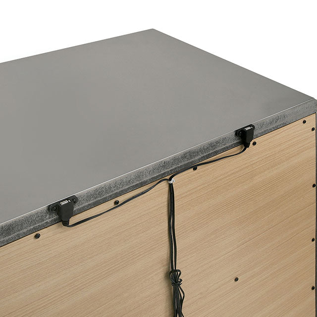 Emmeline 4 & 5 Piece Queen Bedroom Set Gray & White